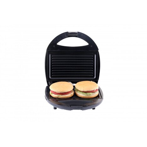 Sandwich-maker Hausberg HB-3511, 750 W,culoare negru+inox,model grill